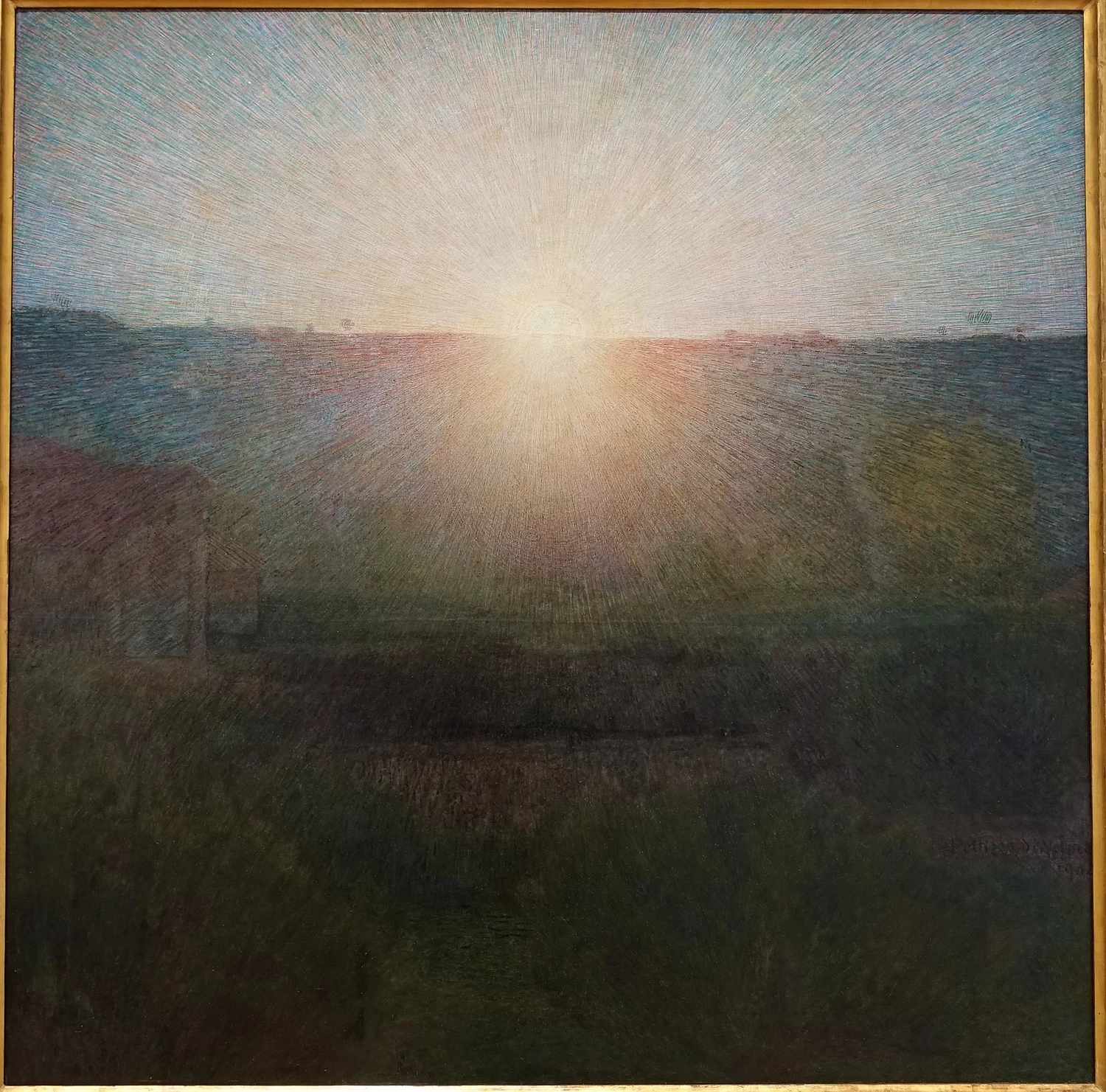 Il sole - Galleria nazionale d'arte moderna, Roma